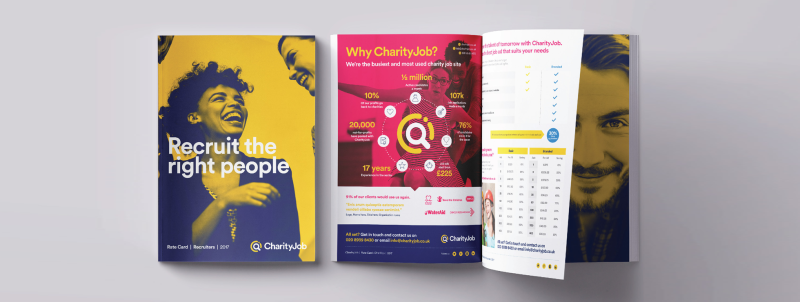 A new look for CharityJob as it relaunches recruiter website